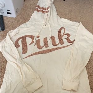 Vs Pink Hooded tshirt